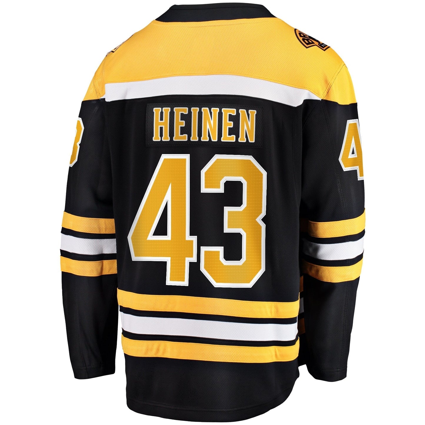 Danton Heinen Boston Bruins Home Premier Breakaway Jersey - Black