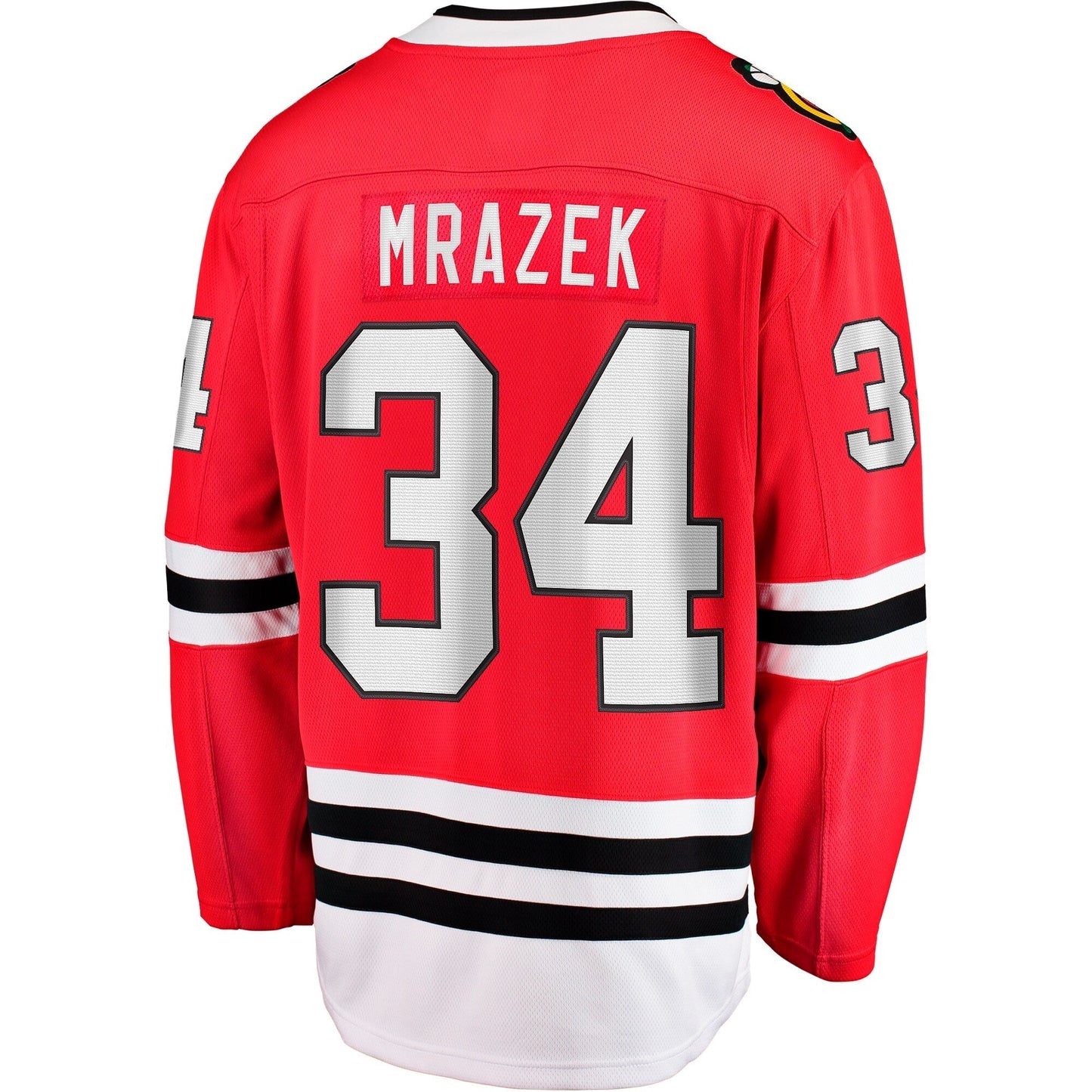 Petr Mrazek Chicago Blackhawks Home Breakaway Jersey - Red