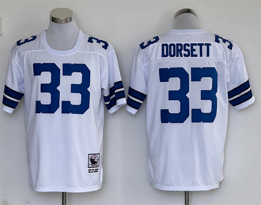 Men's Dallas Cowboys Tony Dorsett White Legacy Replica jersey
