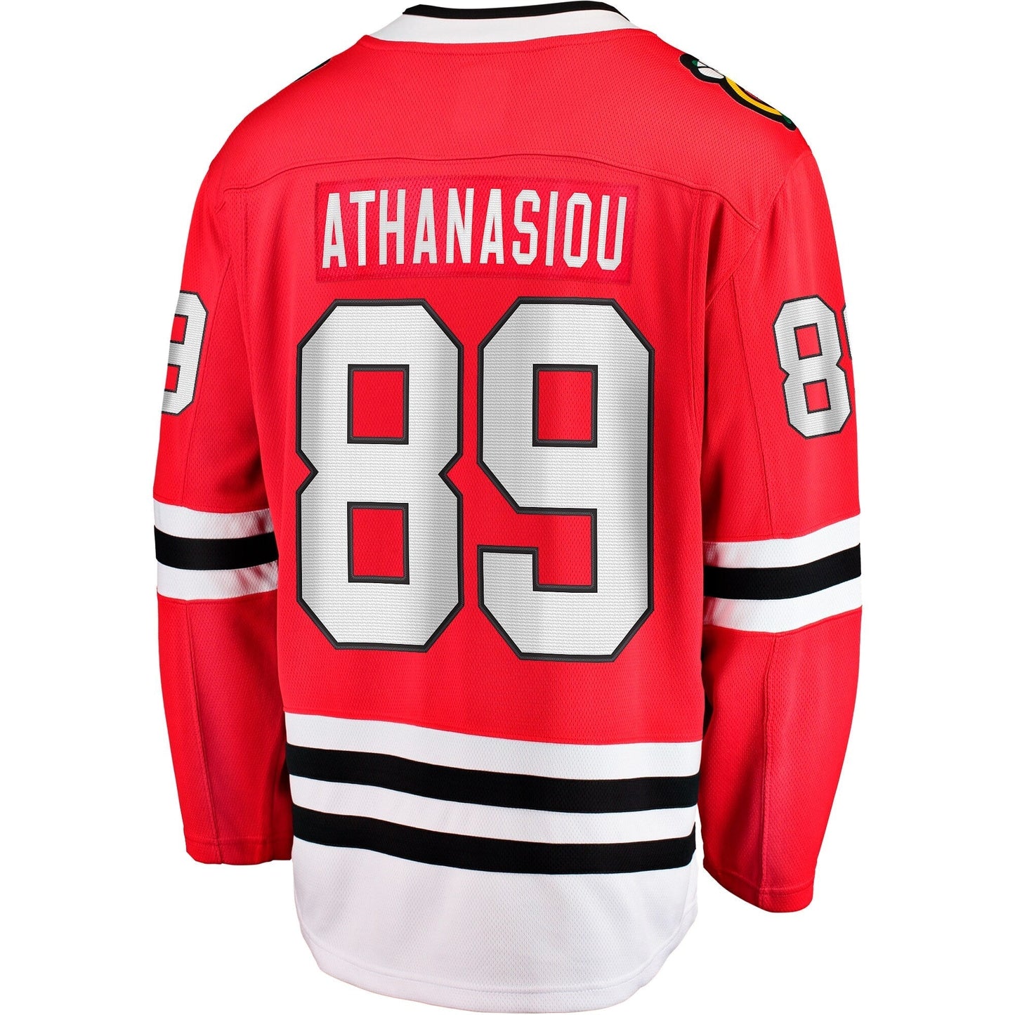 Andreas Athanasiou Chicago Blackhawks Home Breakaway Jersey - Red