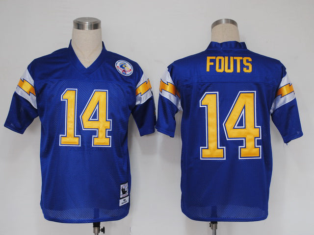 Men's San Diego Chargers Dan Fouts Royal Legacy Replica jersey