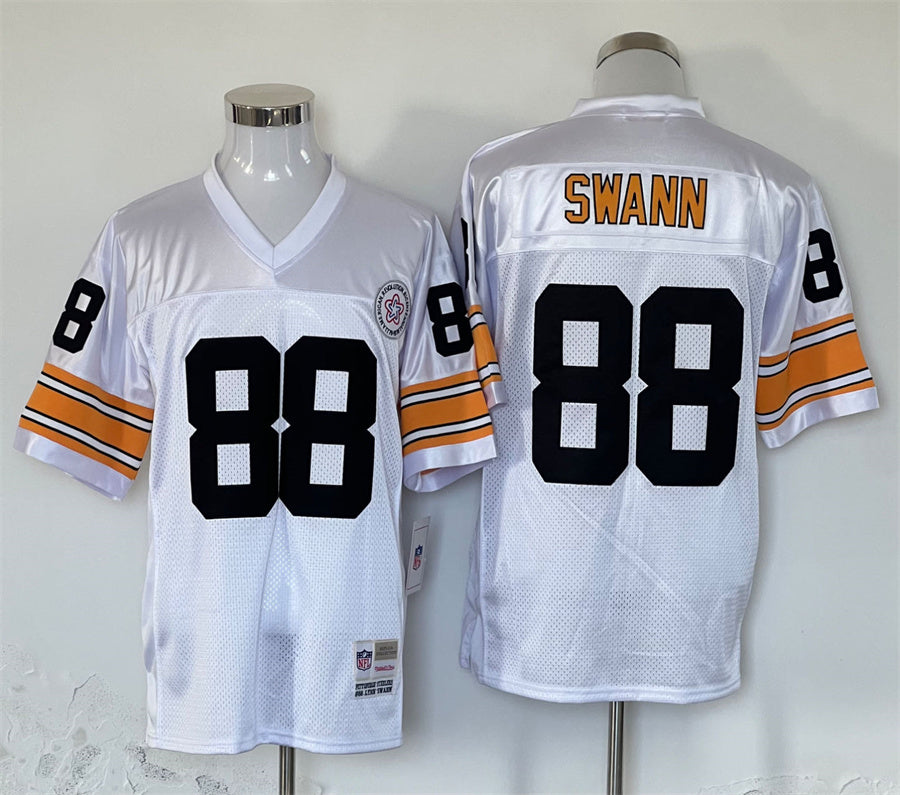 Men's Pittsburgh Steelers Lynn Swann White Legacy Replica jersey