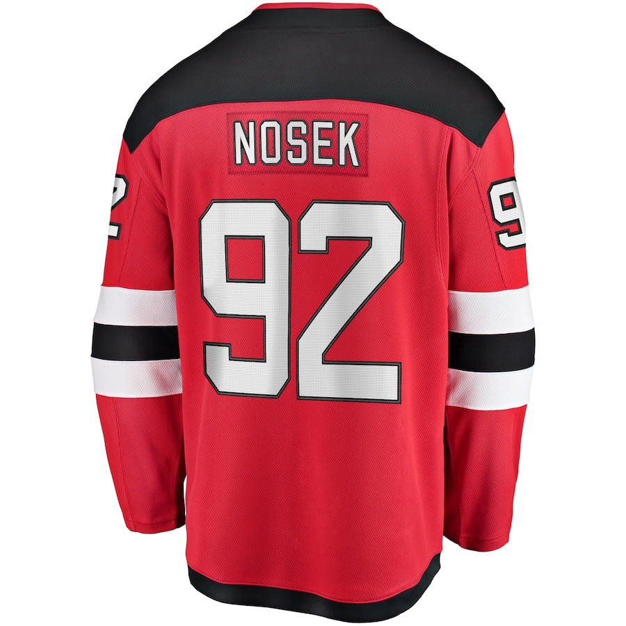 Tomas Nosek New Jersey Devils Home Breakaway Jersey - Red