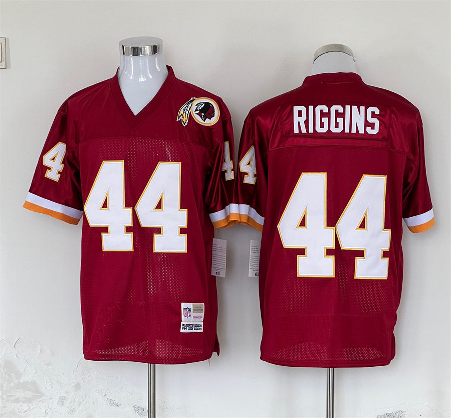 Men's Washington Redskins John Riggins Burgundy Legacy Replica Jersey1