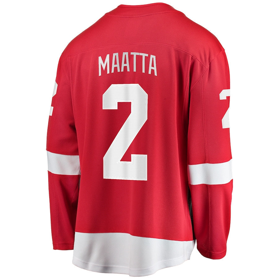 Olli Maatta Detroit Red Wings Home Breakaway Jersey - Red