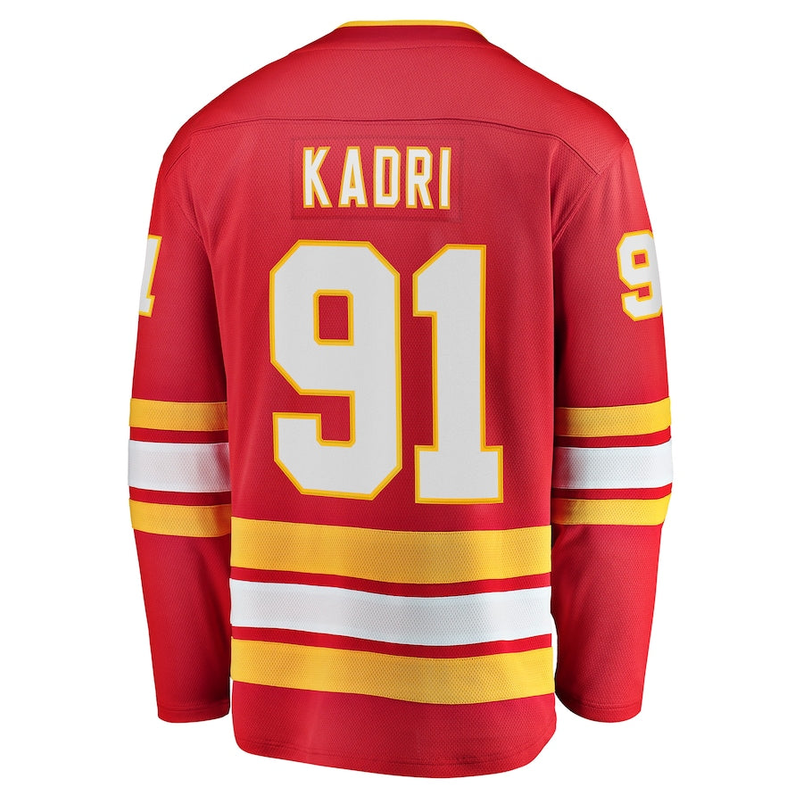Nazem Kadri Calgary Flames Home Breakaway Jersey - Red