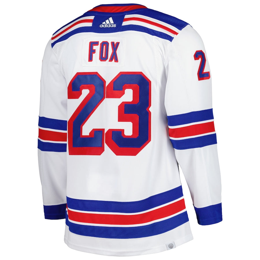 Adam Fox New York Rangers Home Primegreen Jersey - White