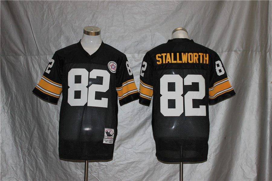 Men's Pittsburgh Steelers John Stallworth Black Legacy Replica jersey