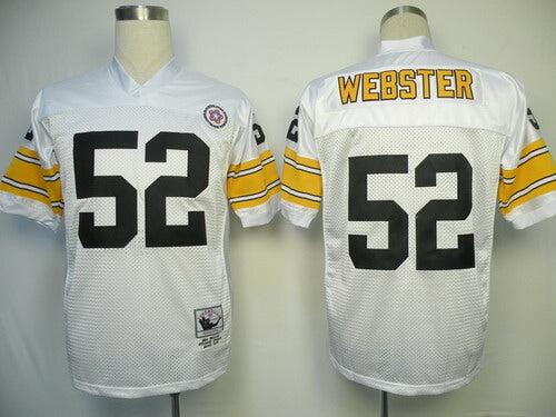 Men's Pittsburgh Steelers Mike Webster White Legacy Replica jersey