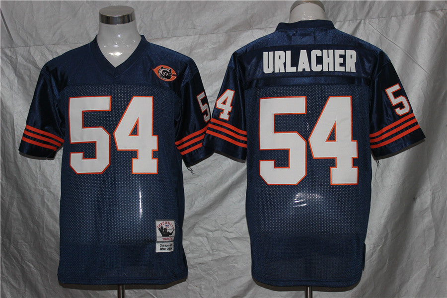 Men's Chicago Bears Brian Urlacher Navy Legacy Replica Jersey1