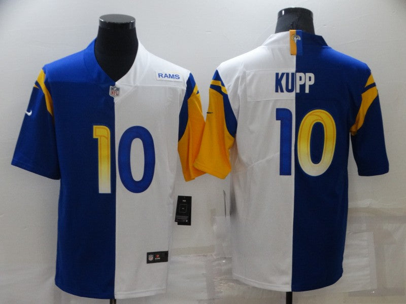 Men's Los Angeles Rams Cooper Kupp #10 Blue/White Game jersey