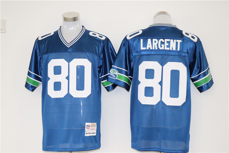 Men's Seattle Seahawks Steve Largent Royal Legacy Replica jersey