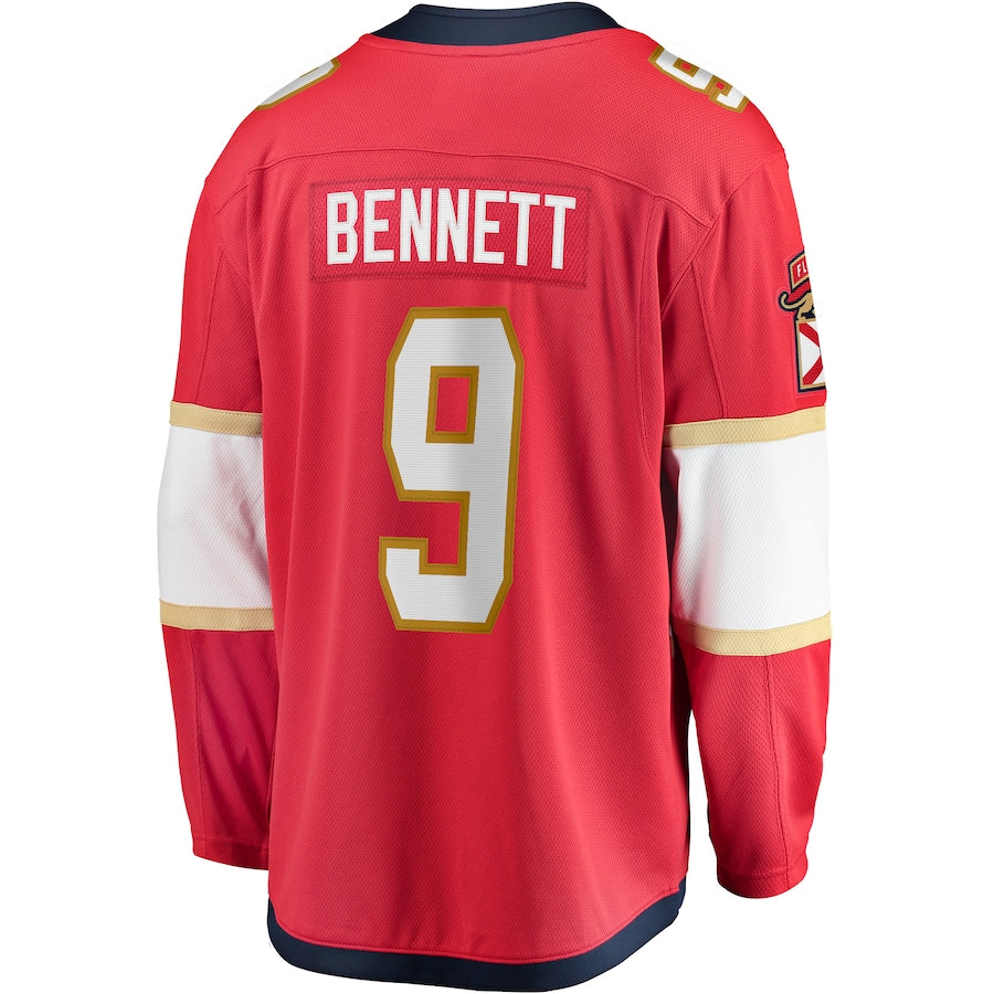 Sam Bennett Florida Panthers Home Breakaway Replica Jersey - Red