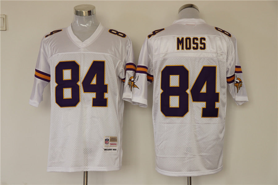 Men's Minnesota Vikings Randy Moss White Legacy Replica jersey