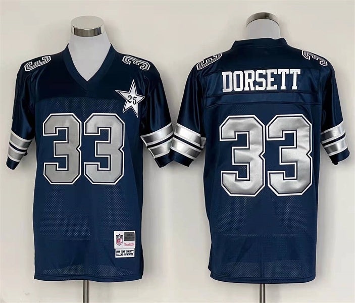 Men's Dallas Cowboys Tony Dorsett Navy Legacy Replica Player jersey