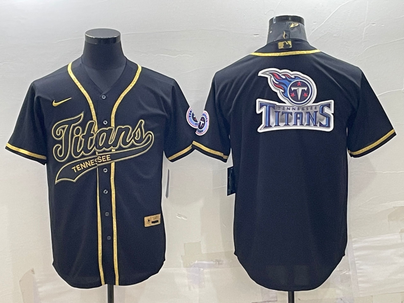 Men's Tennessee Titans Black Fashion jersey