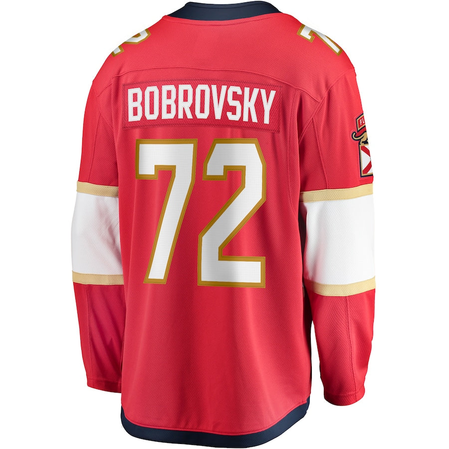 Sergei Bobrovsky Florida Panthers Breakaway Jersey - Red
