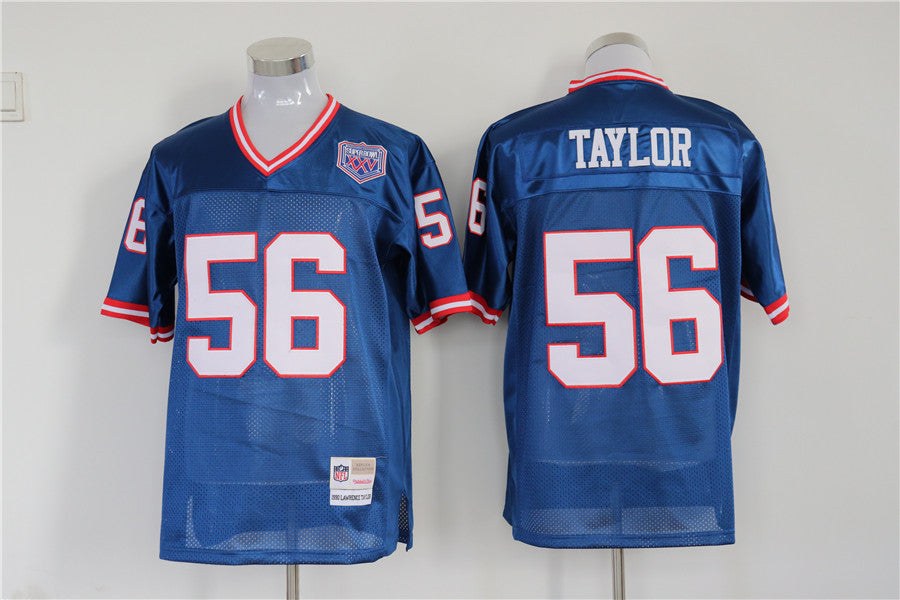 Men's New York Giants Lawrence Taylor Royal Legacy Replica jersey