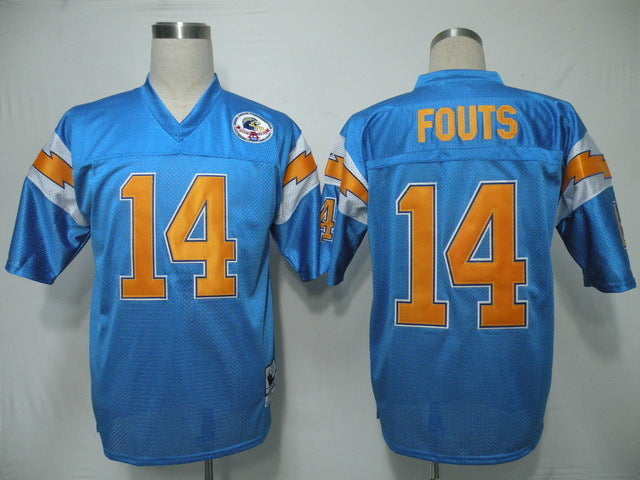Men's San Diego Chargers Dan Fouts Blue Legacy Replica jersey