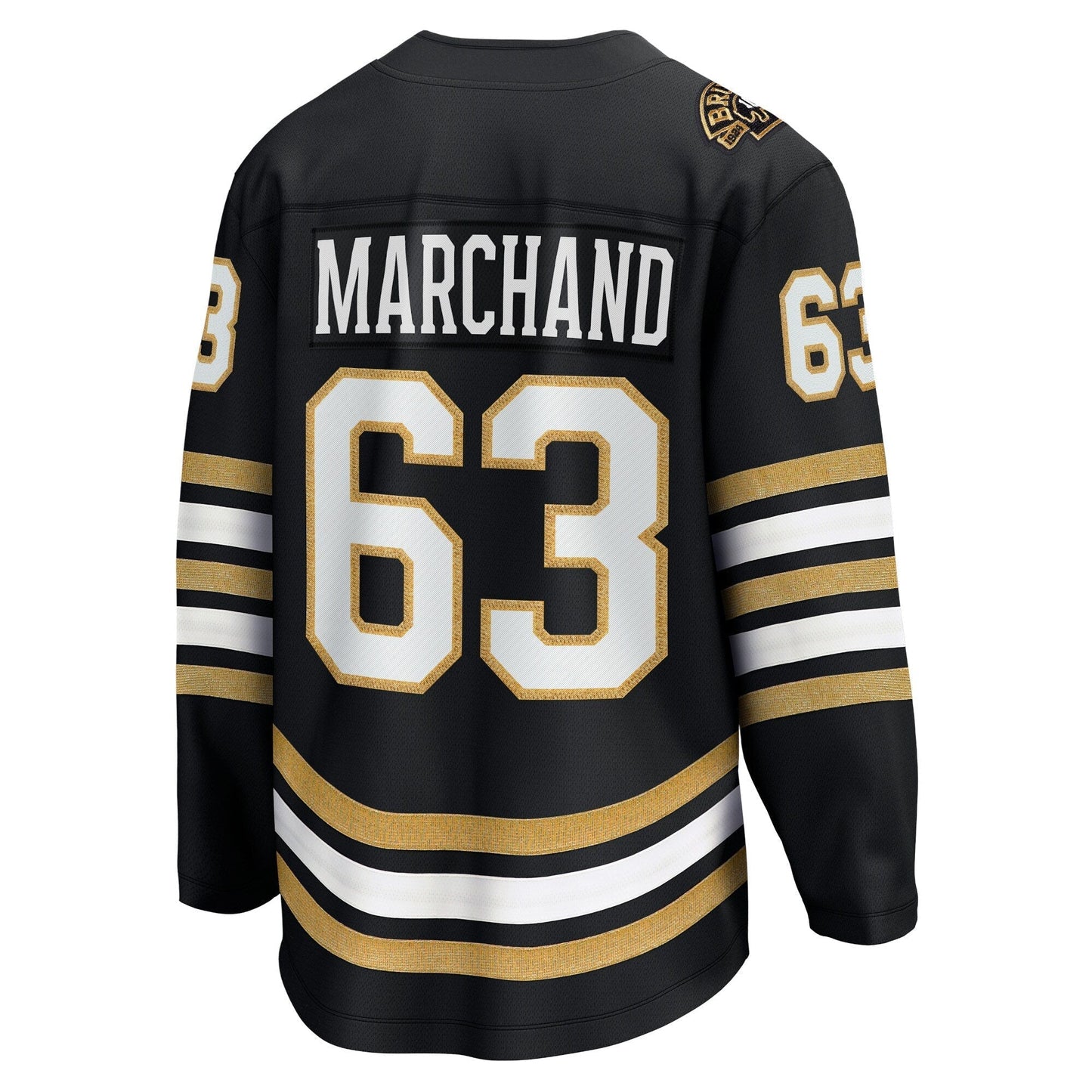 Brad Marchand Boston Bruins 100th Anniversary Premier Breakaway Jersey - Black