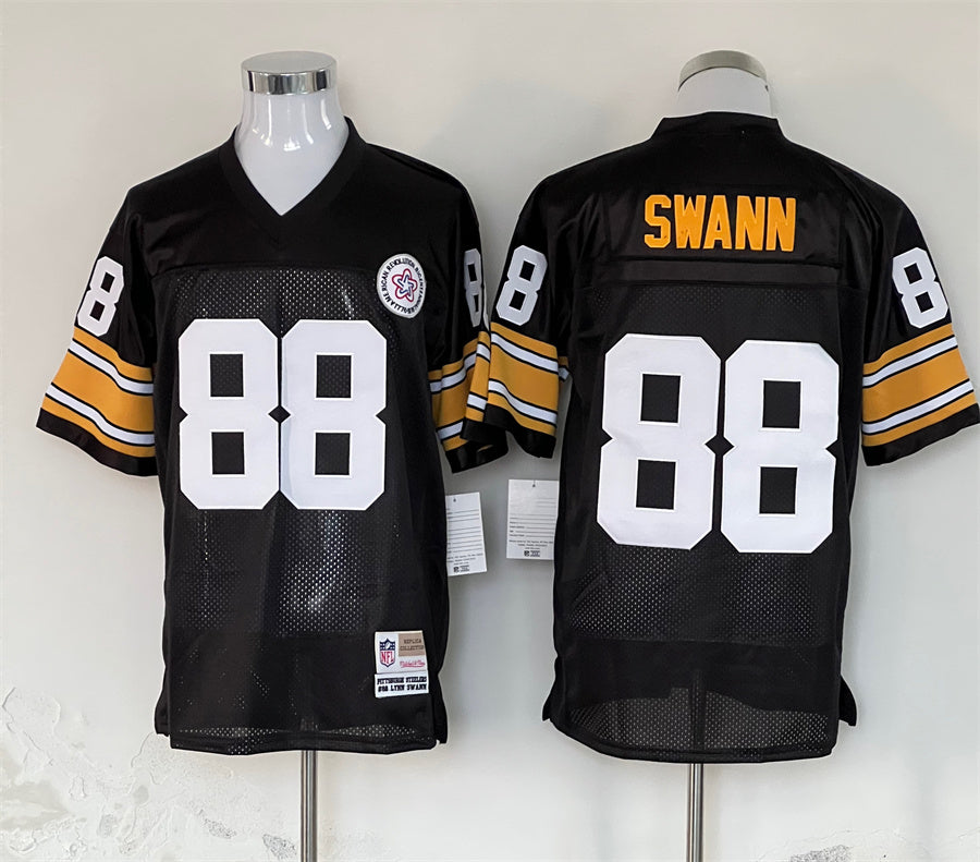 Men's Pittsburgh Steelers Lynn Swann Black Legacy Replica jersey