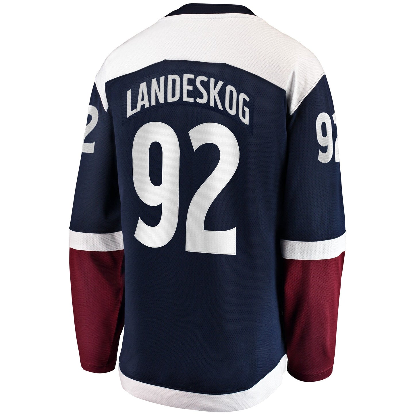 Gabriel Landeskog Colorado Avalanche Premier Breakaway Jersey - Navy