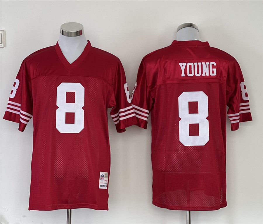 Men's San Francisco 49ers Steve Young Scarlet Legacy Replica jersey