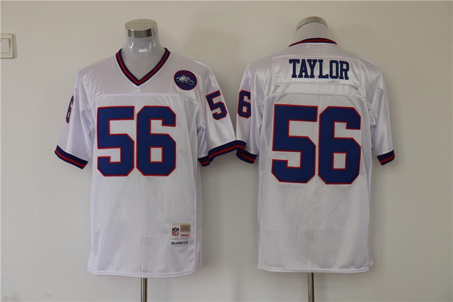 Men's New York Giants Lawrence Taylor White Legacy Replica jersey