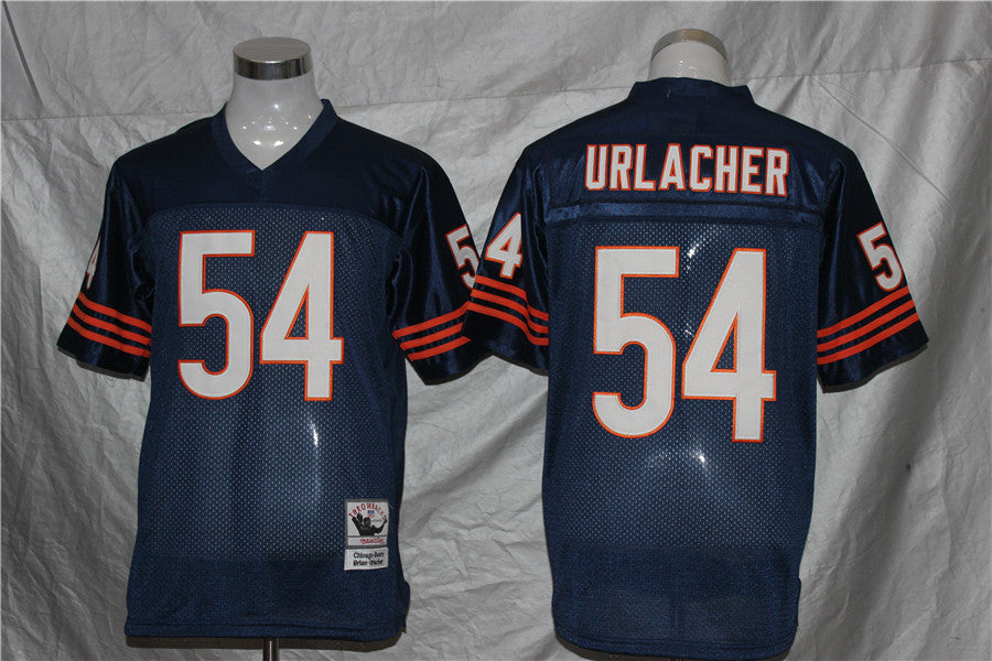 Men's Chicago Bears Brian Urlacher Navy Legacy Replica Player Jersey1