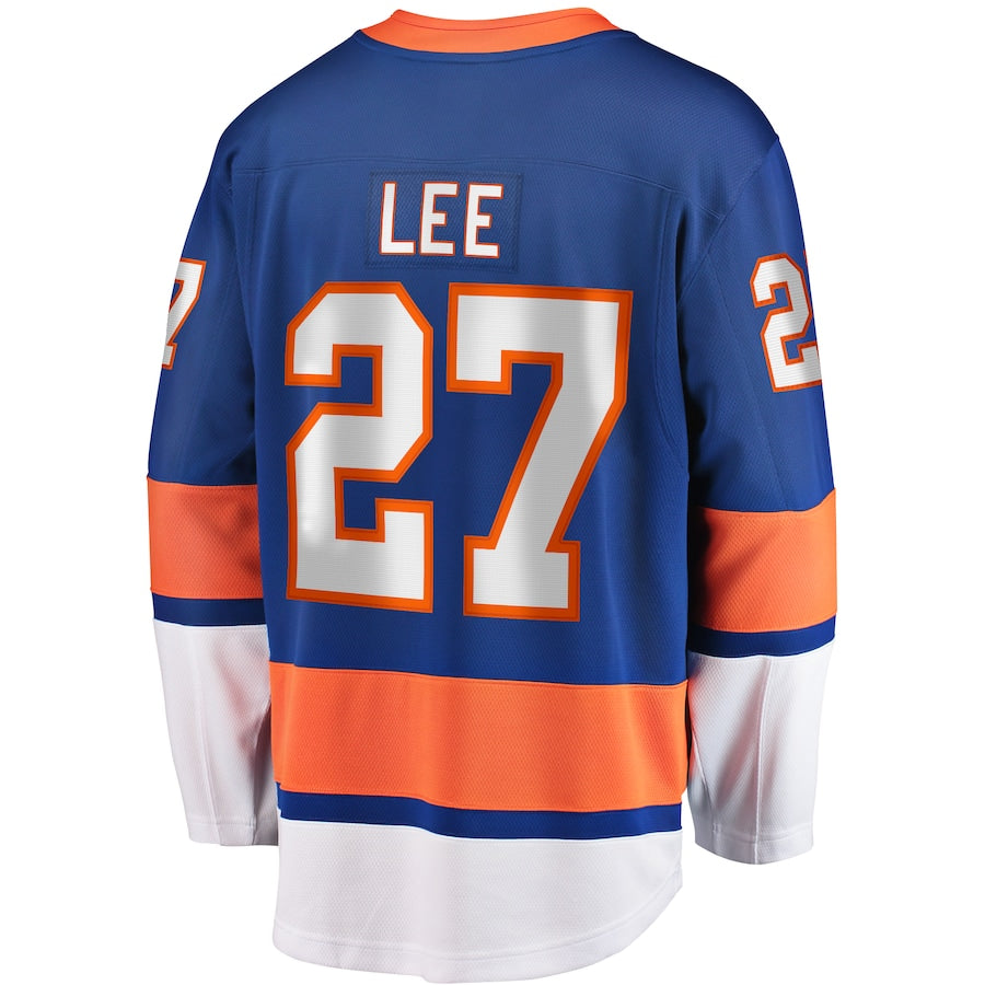 Anders Lee New York Islanders Home Captain Patch Breakaway Jersey - Royal