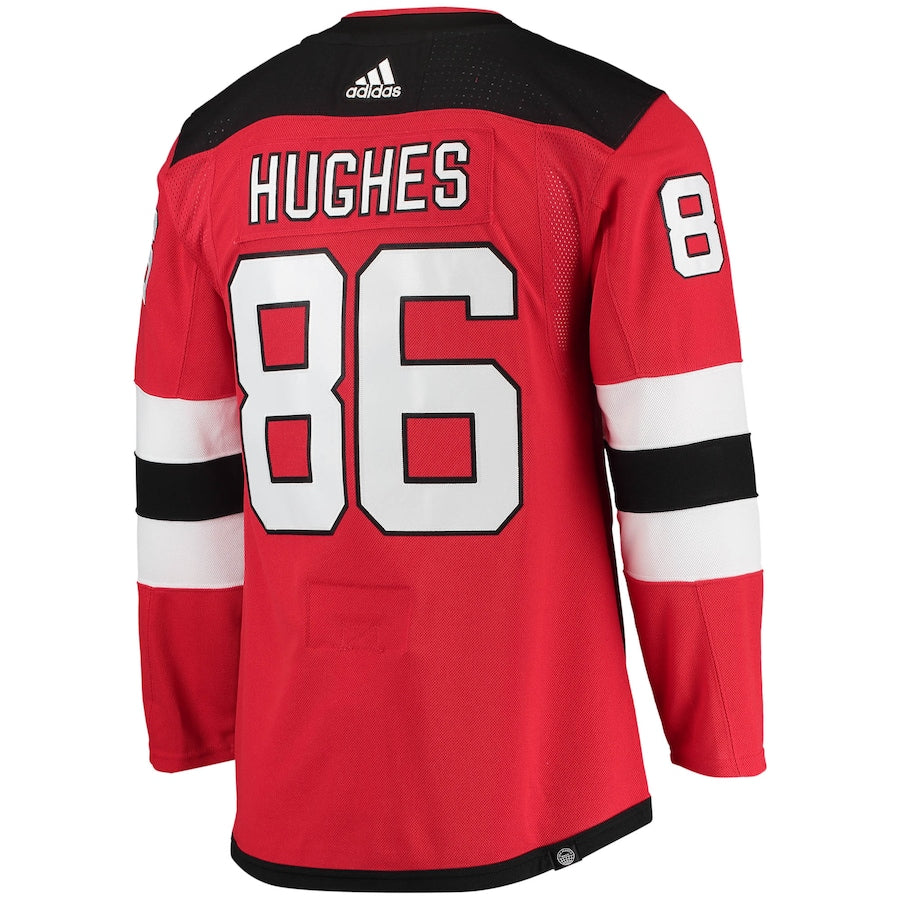 Jack Hughes New Jersey Devils Home Primegreen Jersey - Red