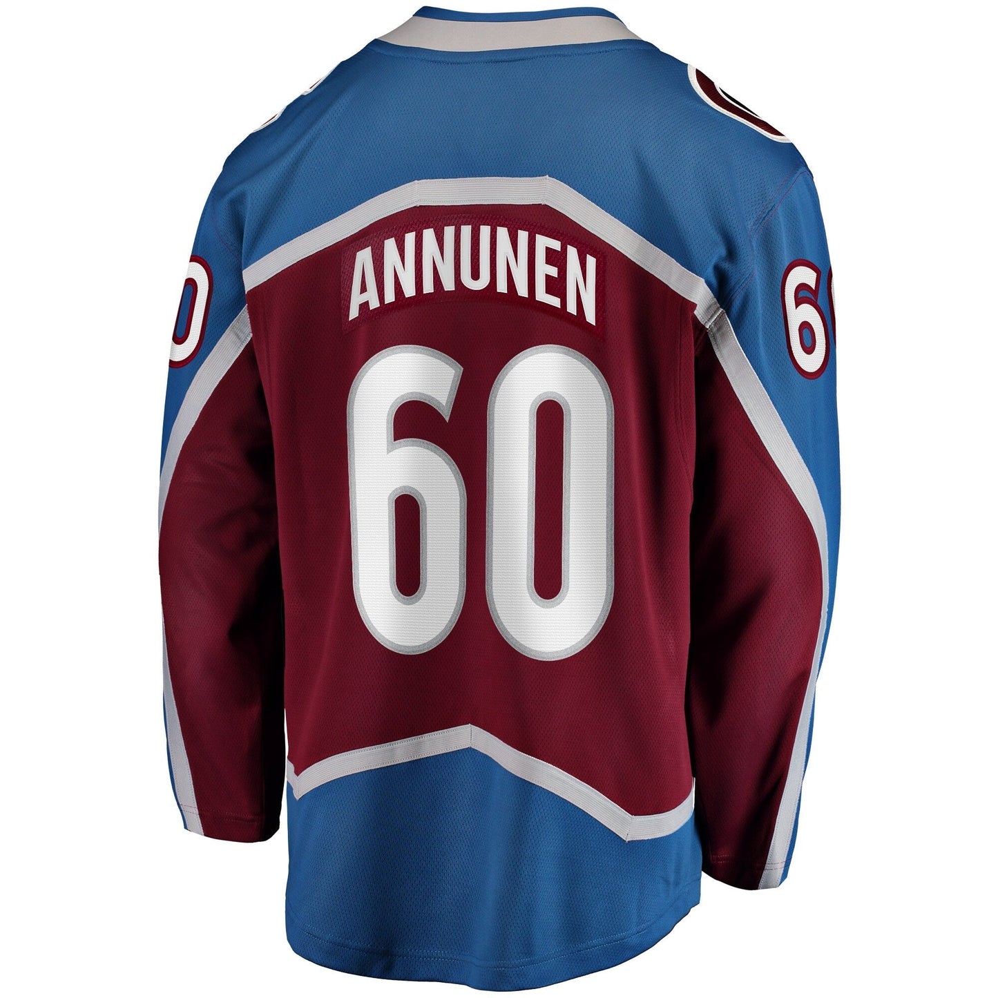 Justus Annunen Colorado Avalanche Home Premier Breakaway Jersey - Burgundy