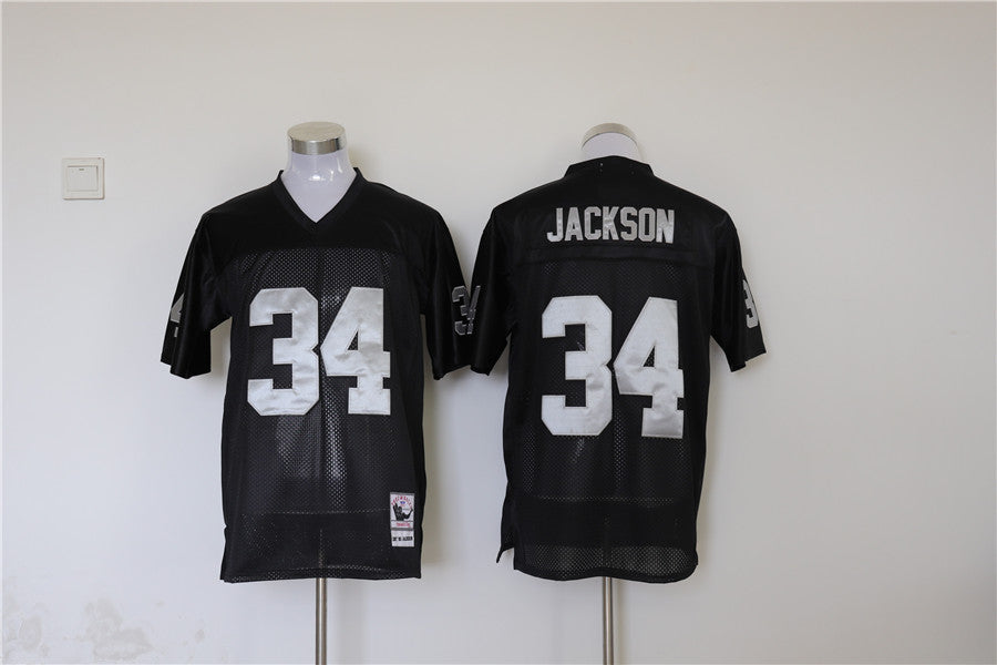 Men's Oakland Raiders Bo Jackson Black Legacy Replica jersey