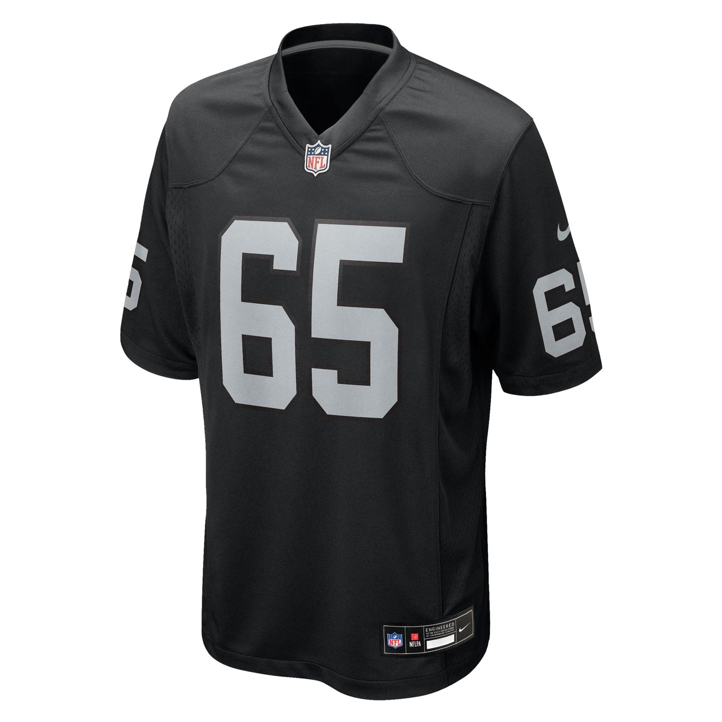 Las Vegas Raiders Alex Cappa Black Team Game Jersey