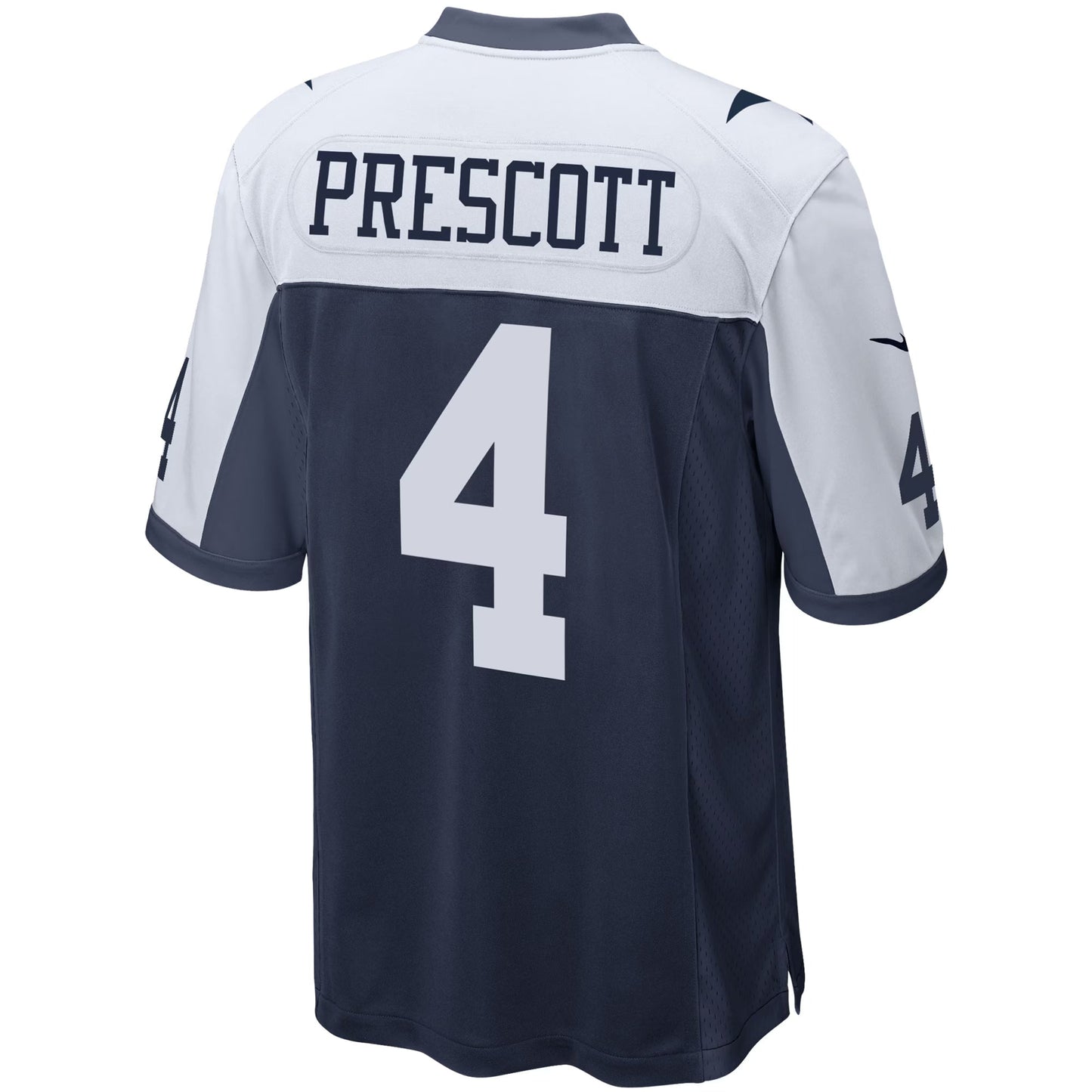 Dallas Cowboys Dak Prescott Navy Alternate Game Team Jersey