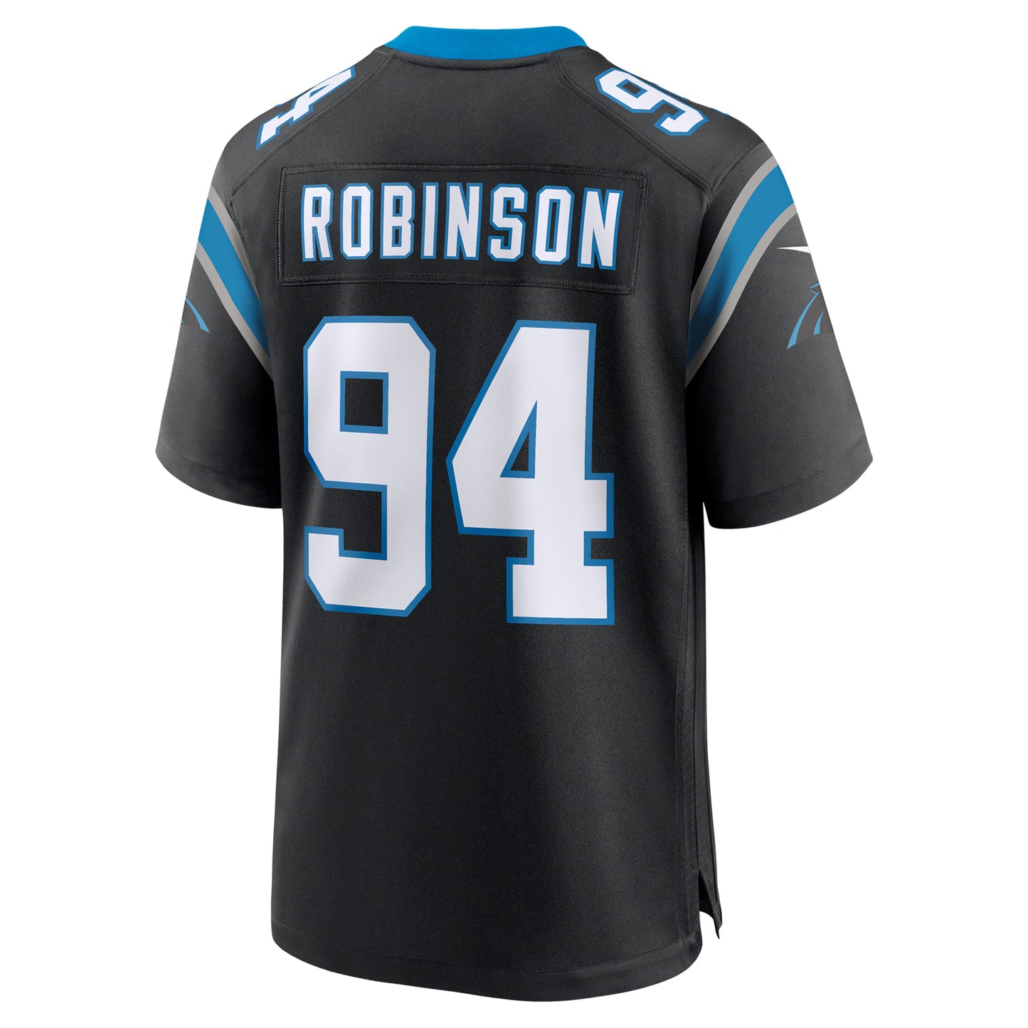 Carolina Panthers A'Shawn Robinson Black Game Jersey