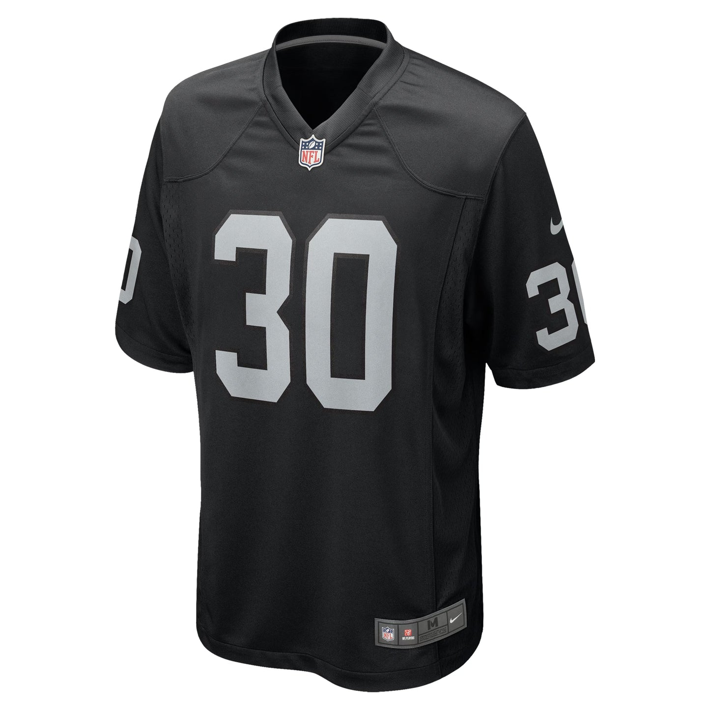 Las Vegas Raiders Darnay Holmes Black Team Game Jersey