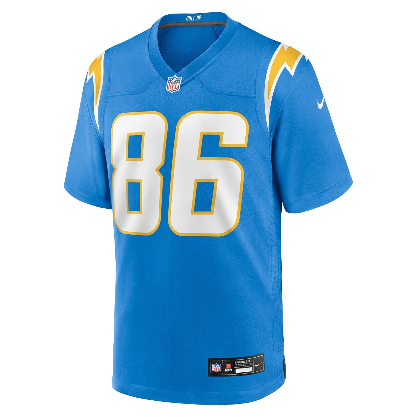 Los Angeles Chargers Oronde Gadsden Powder Blue Team Game Jersey