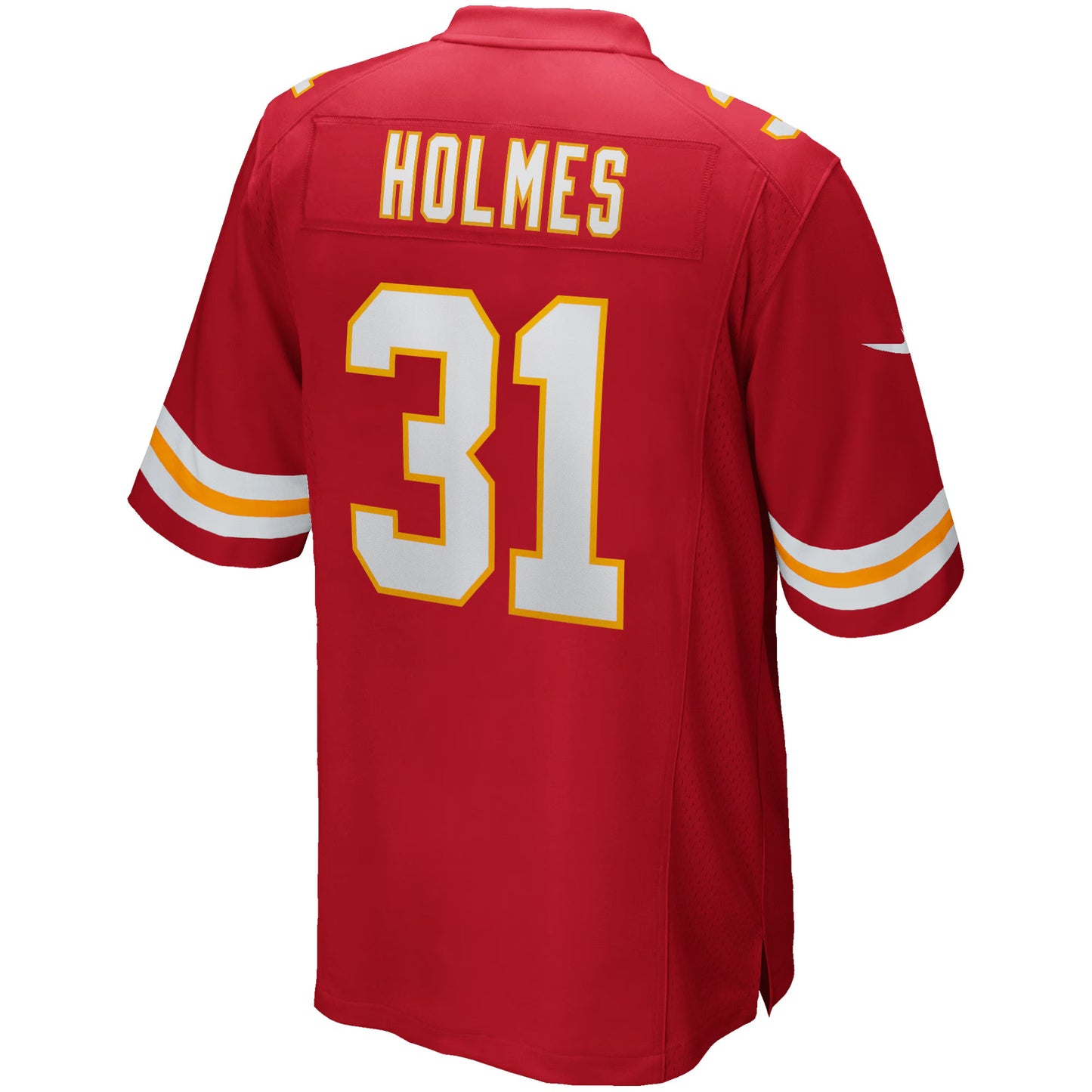 Kansas City Chiefs Priest Holmes Red Game Retired Player Jersey