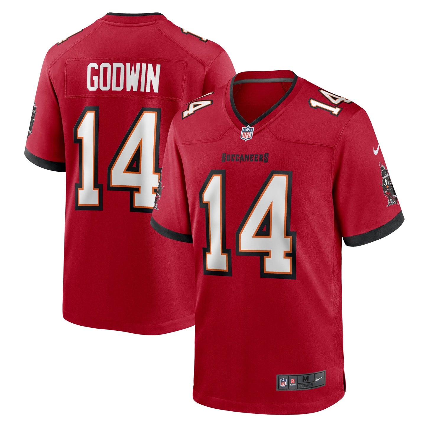 Tampa Bay Buccaneers Chris Godwin Red Game Jersey