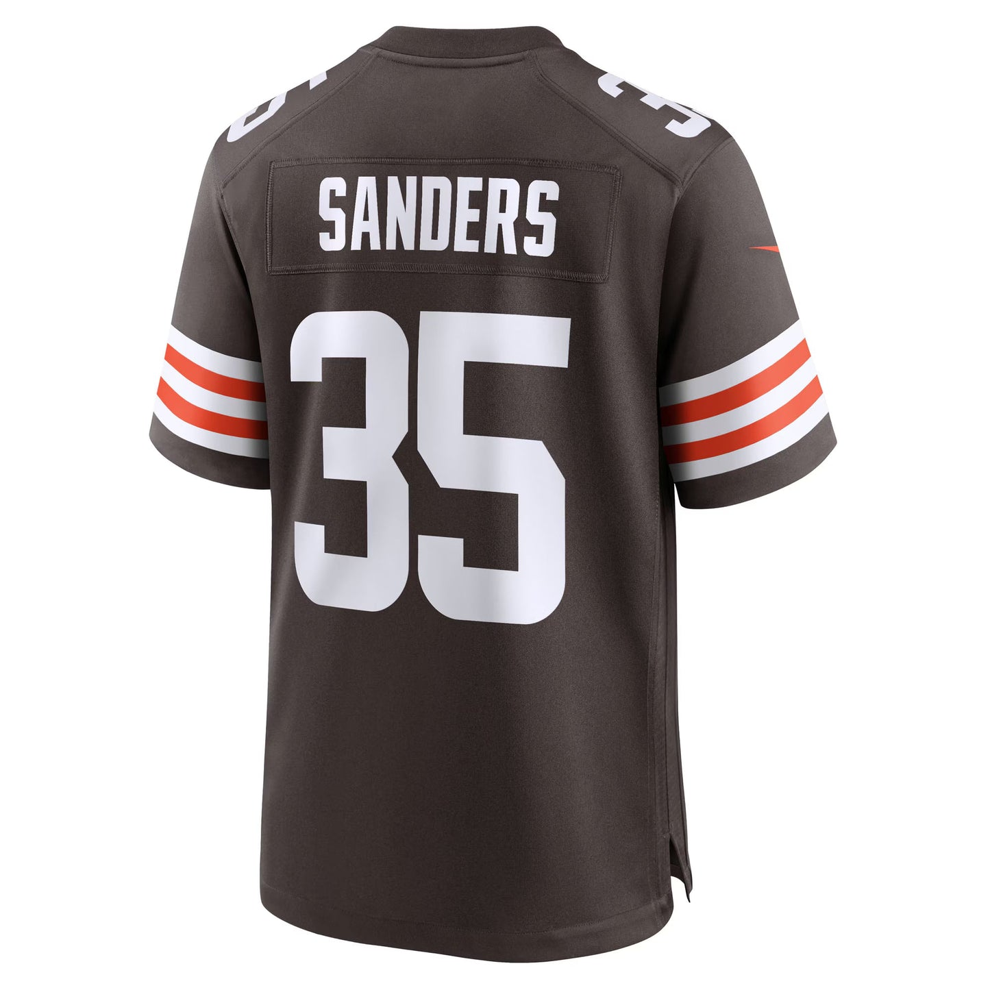 Cleveland Browns Raheim Sanders Brown Team Game Jersey