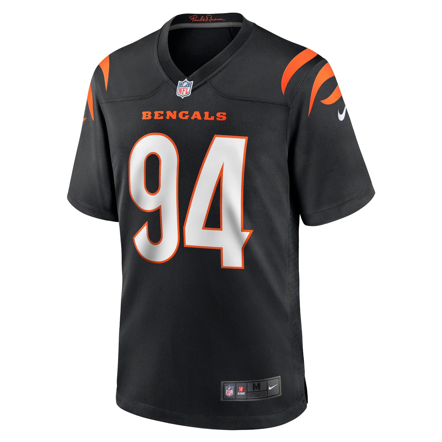 Cincinnati Bengals Sam Hubbard Black Player Game Jersey
