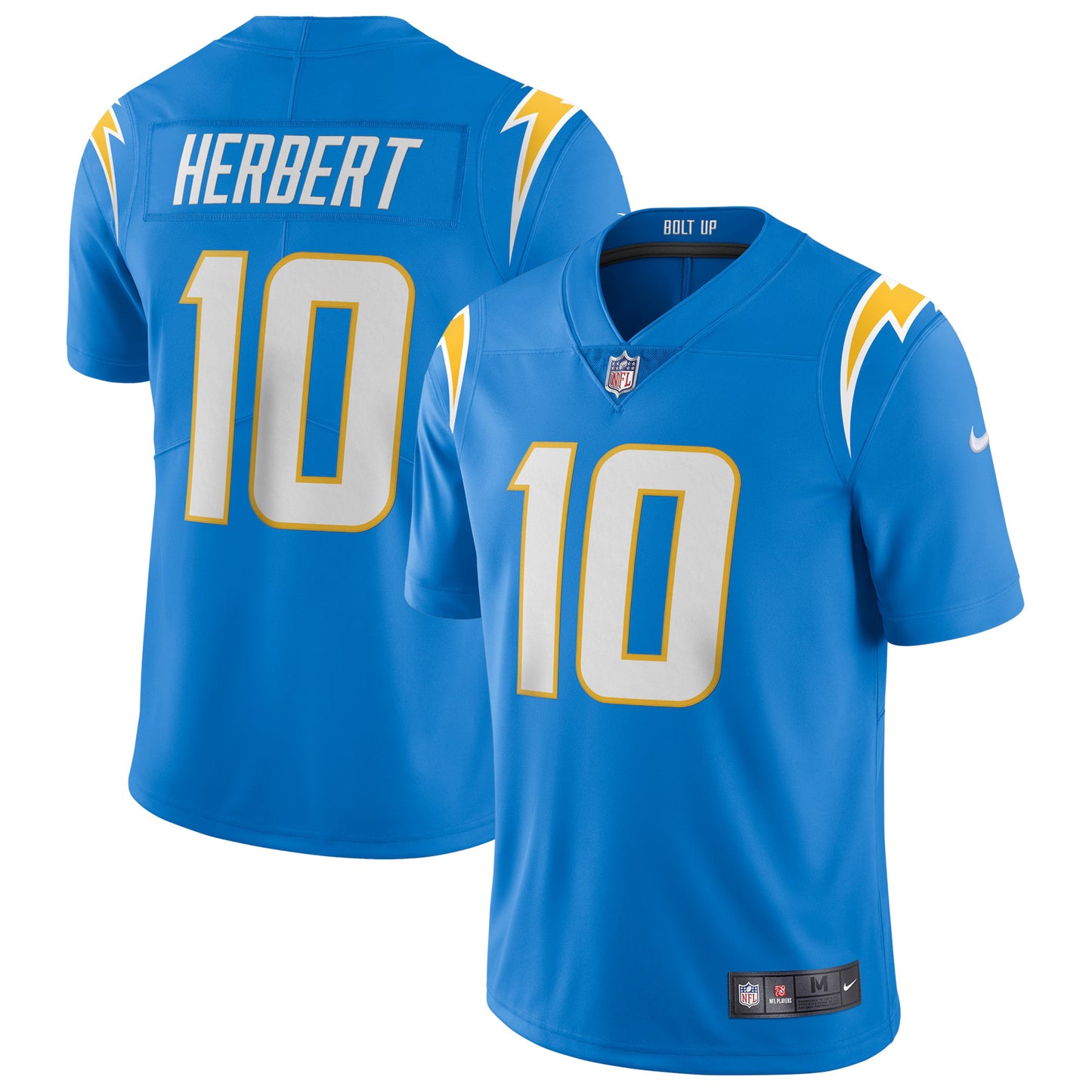 Los Angeles Chargers Justin Herbert Powder Blue Vapor Limited Jersey