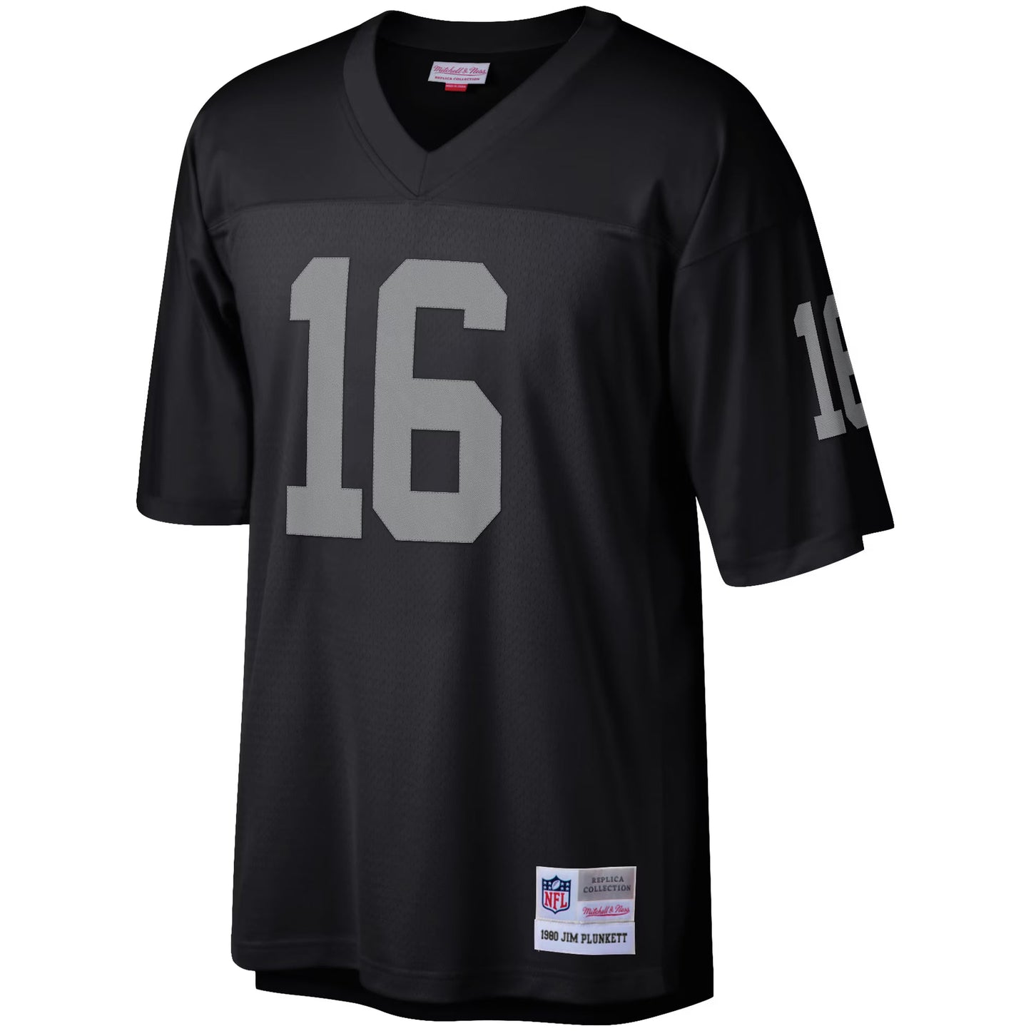 Las Vegas Raiders Jim Plunkett Mitchell & Ness Black Retired Player Legacy Replica Jersey