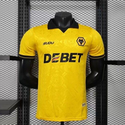 2025-26 Wolves Home Player Version Jersey - Men's