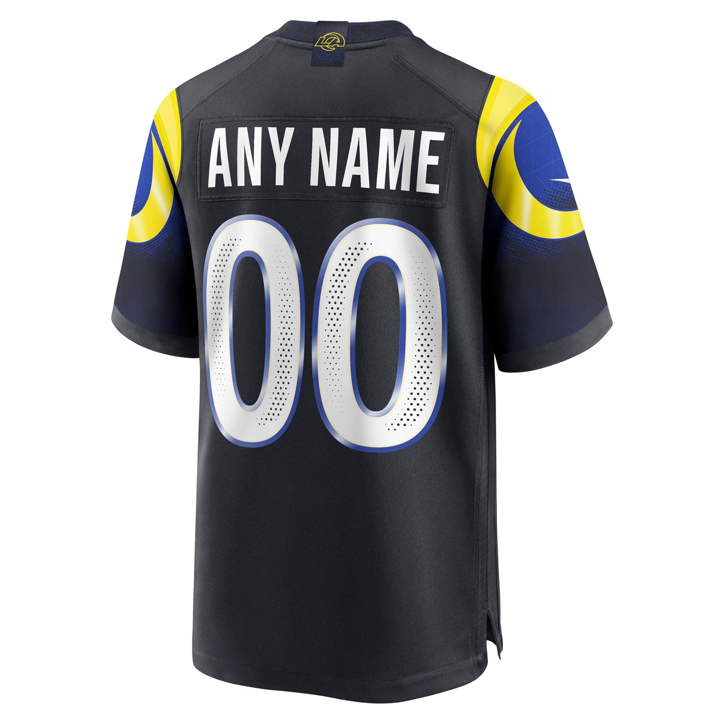 Los Angeles Rams Midnight Blue 2025 Rivalries Collection Custom Game Jersey