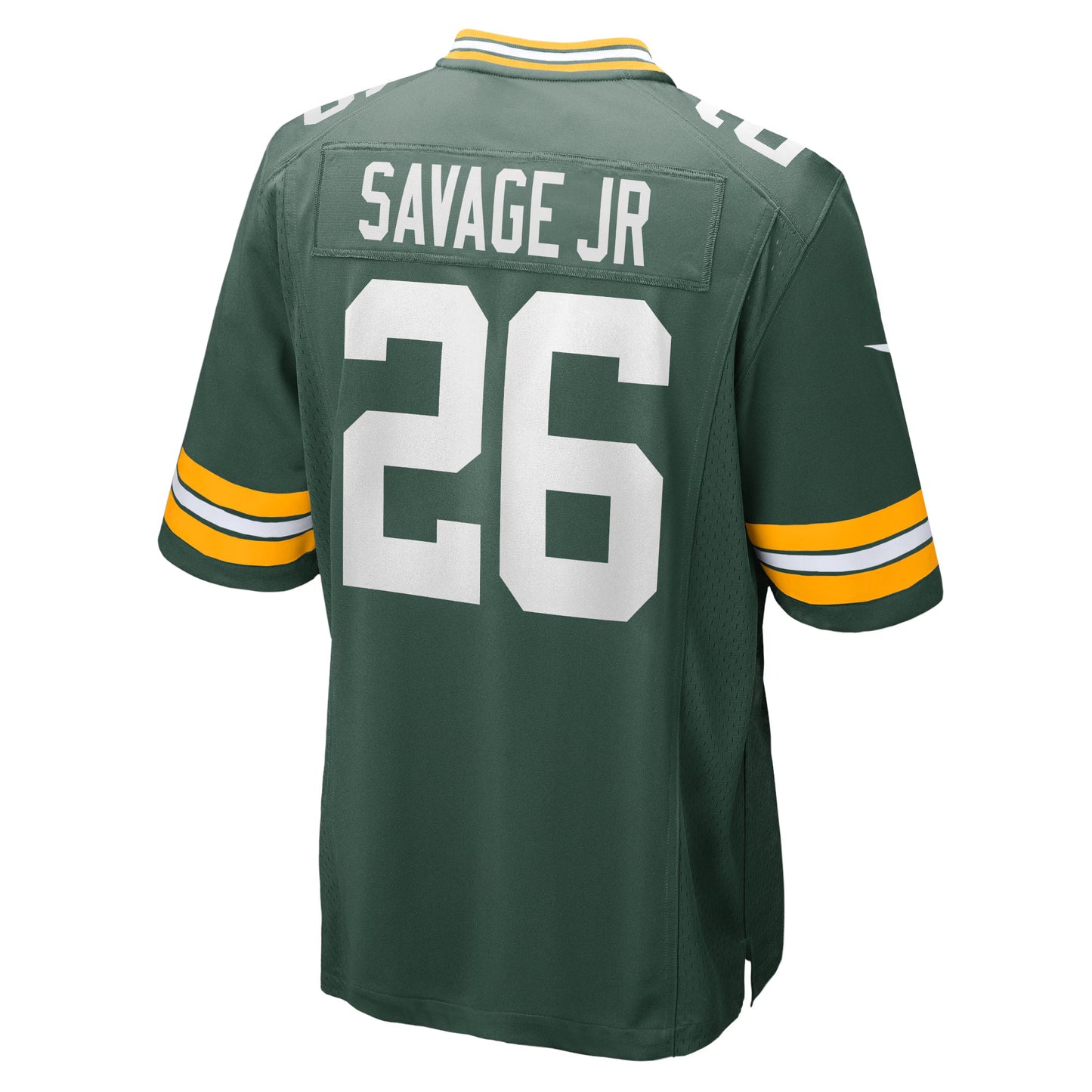 Green Bay Packers Darnell Savage Jr. Green Game Team Jersey