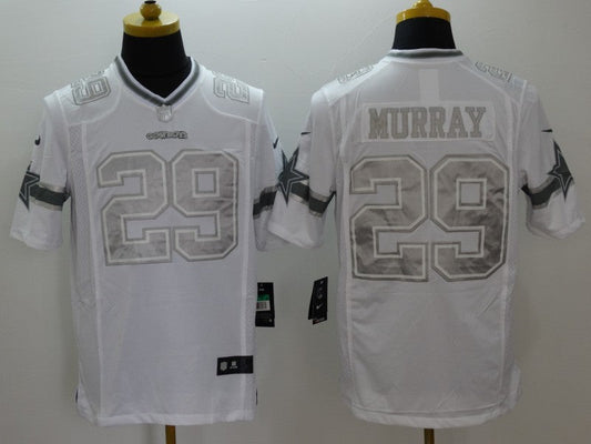Men's Dallas Cowboys DeMarco Murray #29 White Game Jersey1