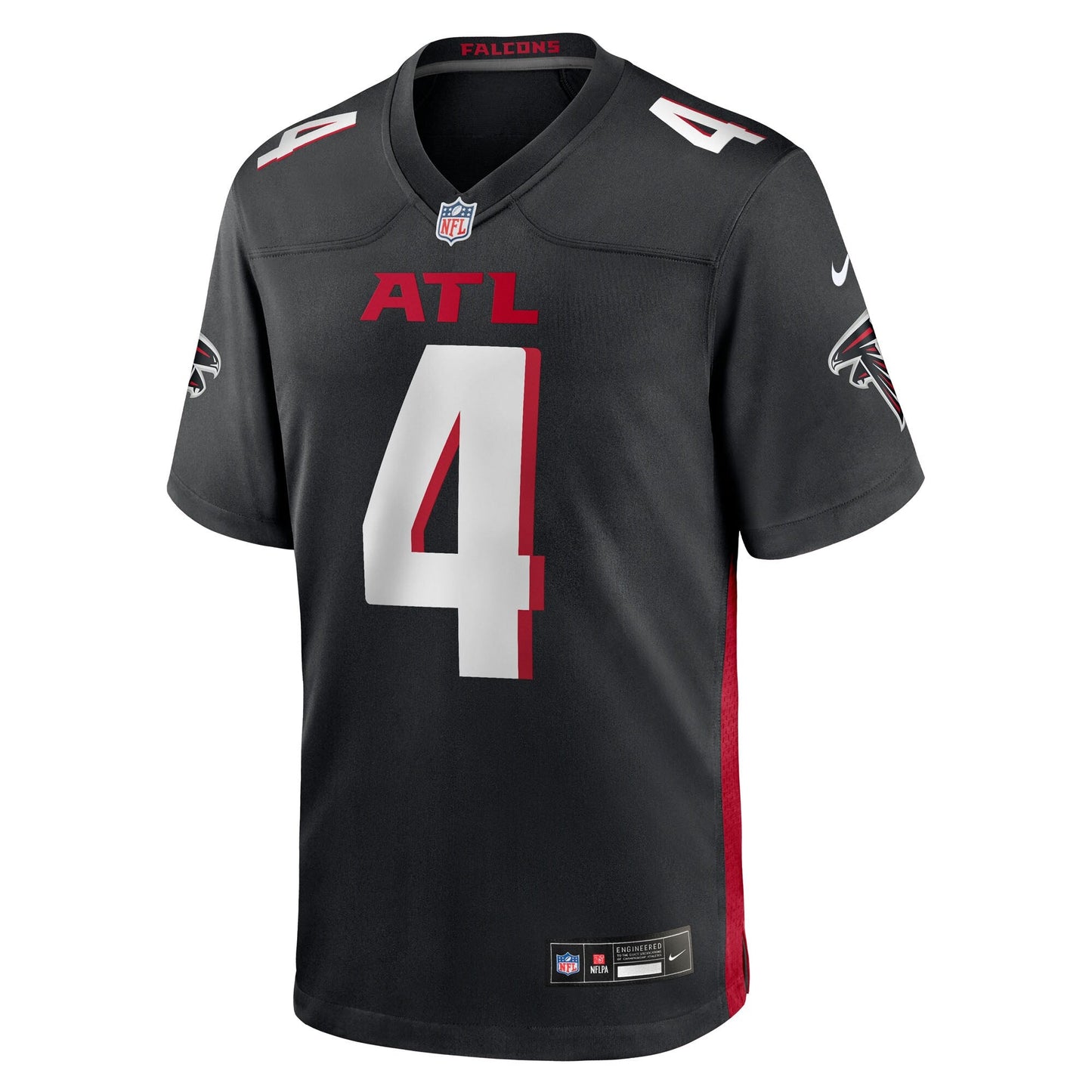 Atlanta Falcons KhaDarel Hodge Black Team Game Jersey