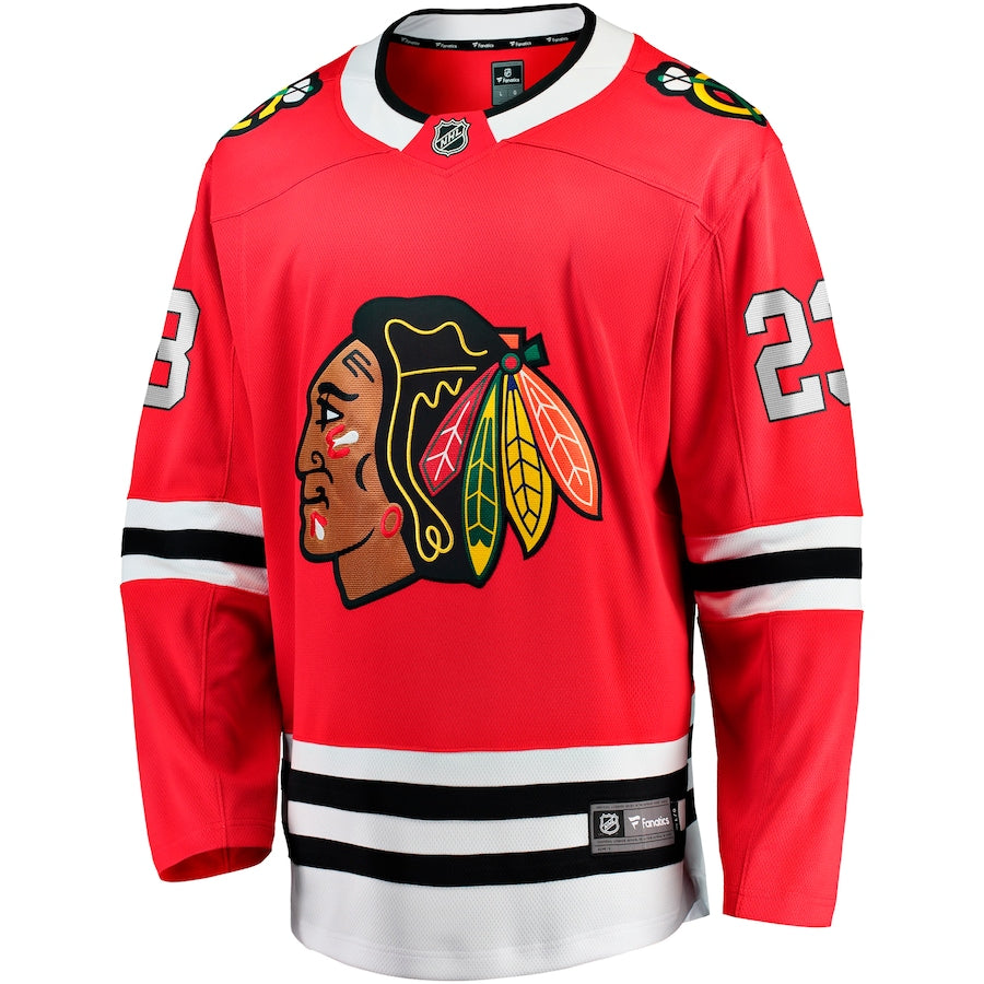 Philipp Kurashev Chicago Blackhawks   Home Breakaway  Jersey - Red